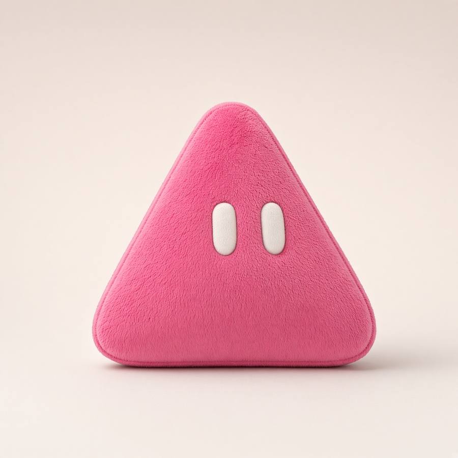Desk plush · Wedge